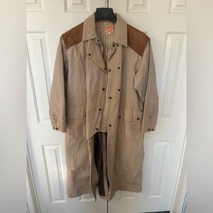Vintage The Australian Outback Collection Canvas Trench Coat